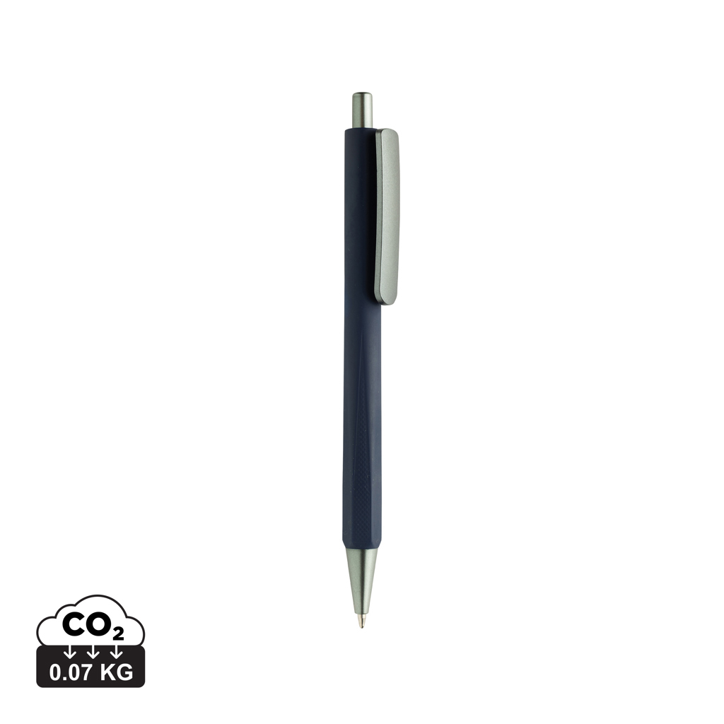 Stylo triangulaire promotionnel Edge RCS Bleu marine